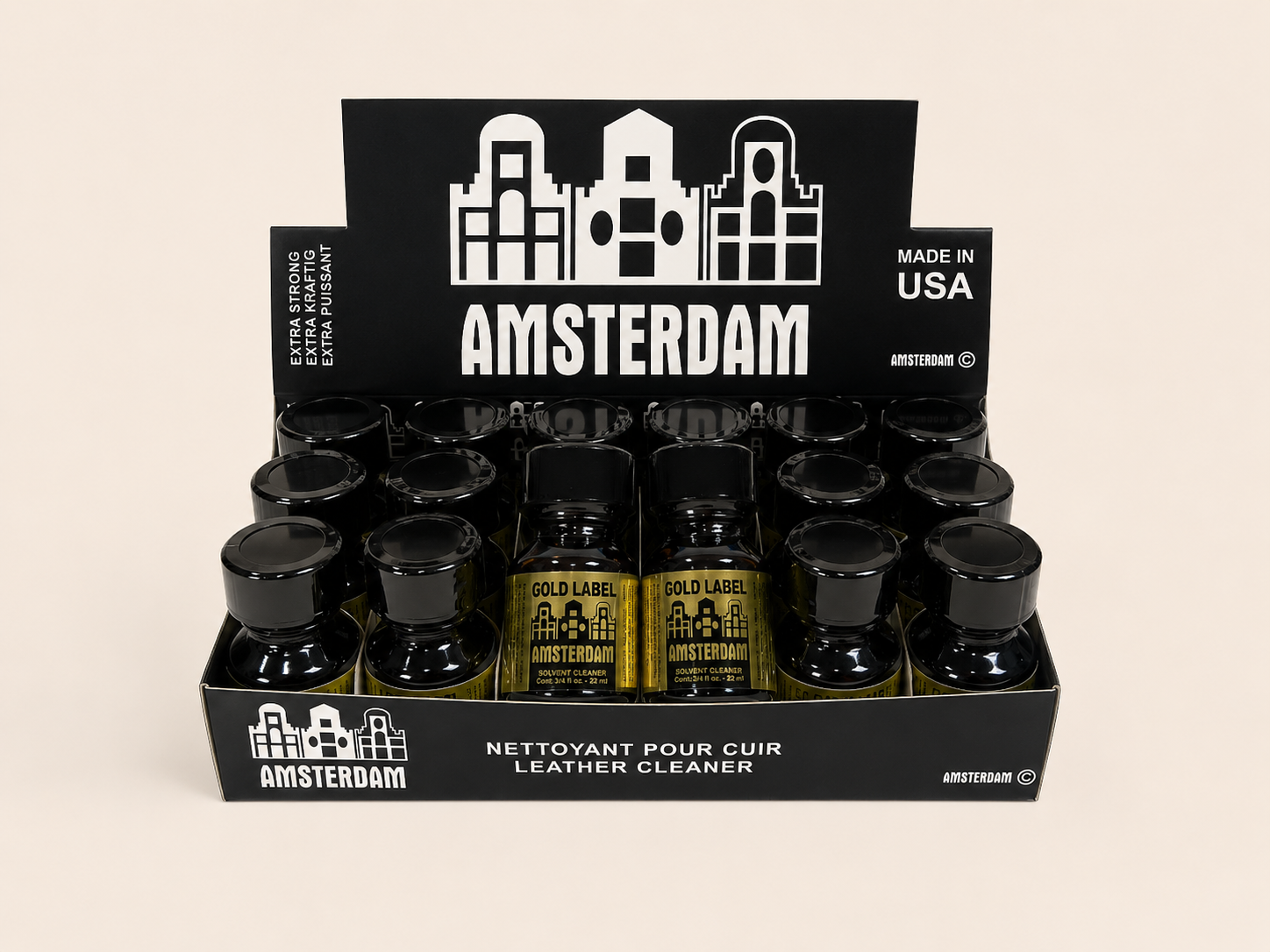 Caja AMS Gold Label x18