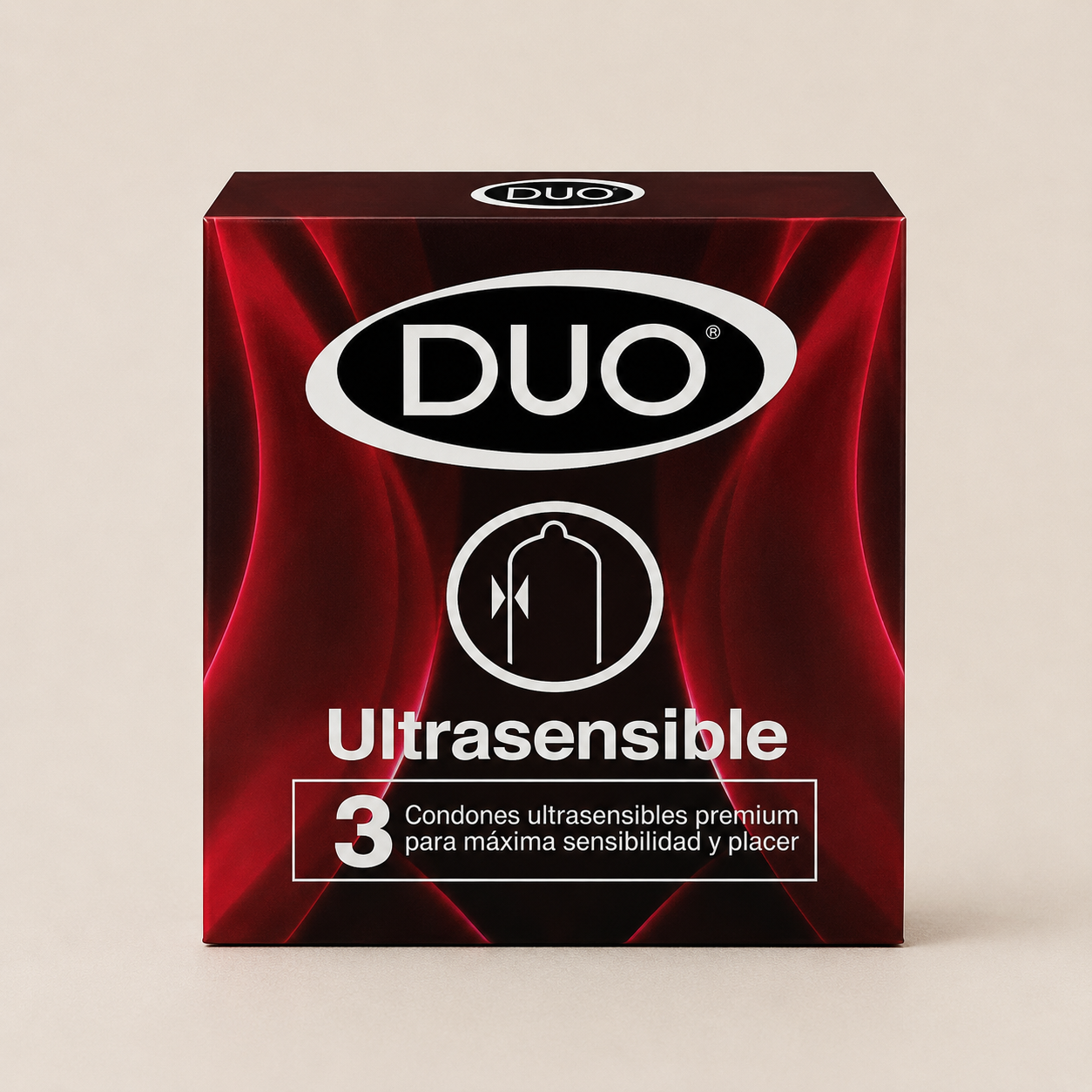 Condón Duo Ultrasensible X 3 Und