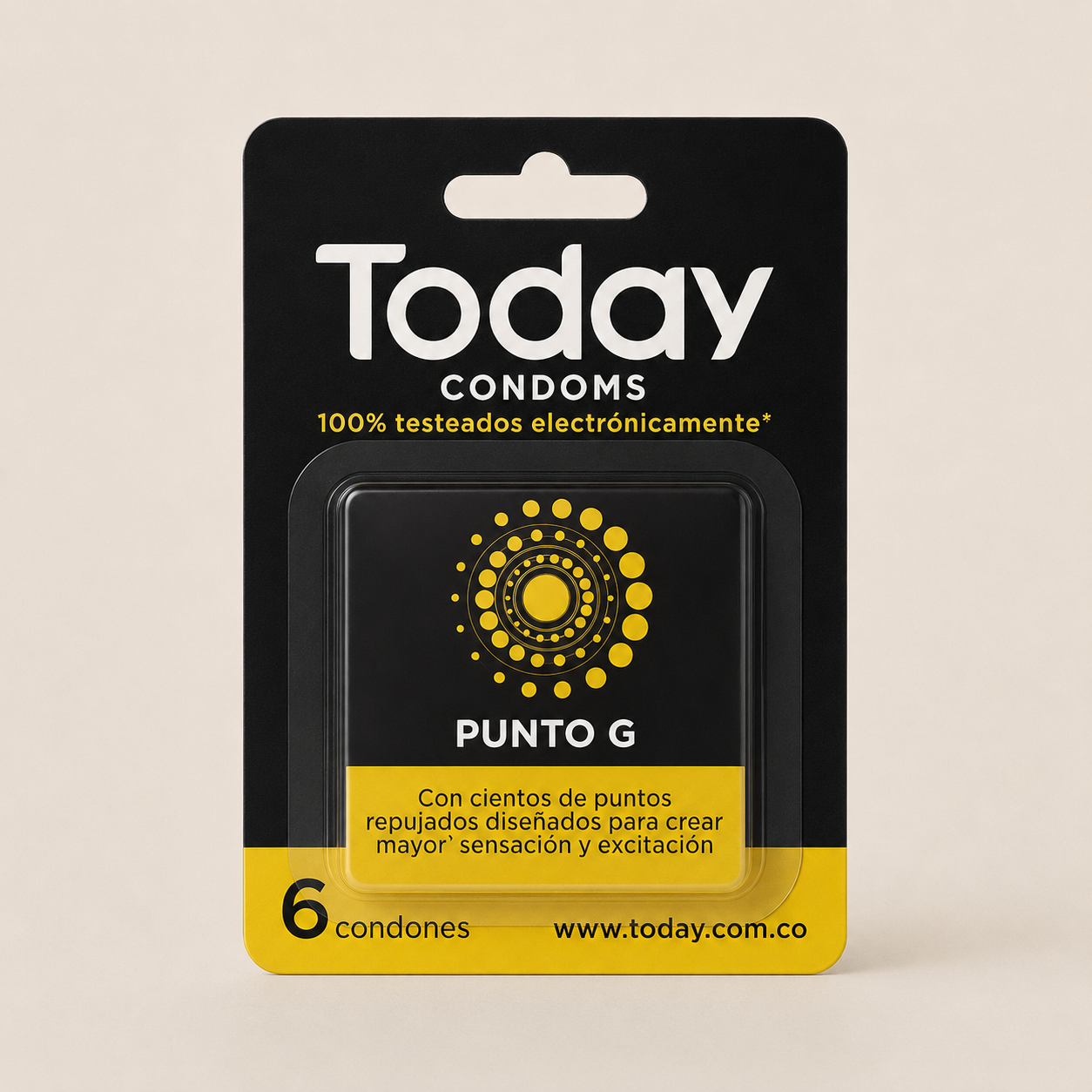 Condón Today Preservativo Punto G X 6 Und