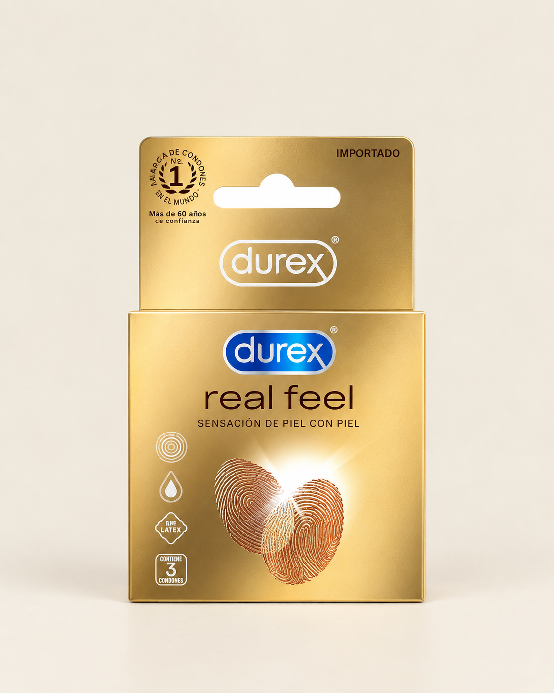 Condones Durex Real Feel Caja X 3 Und