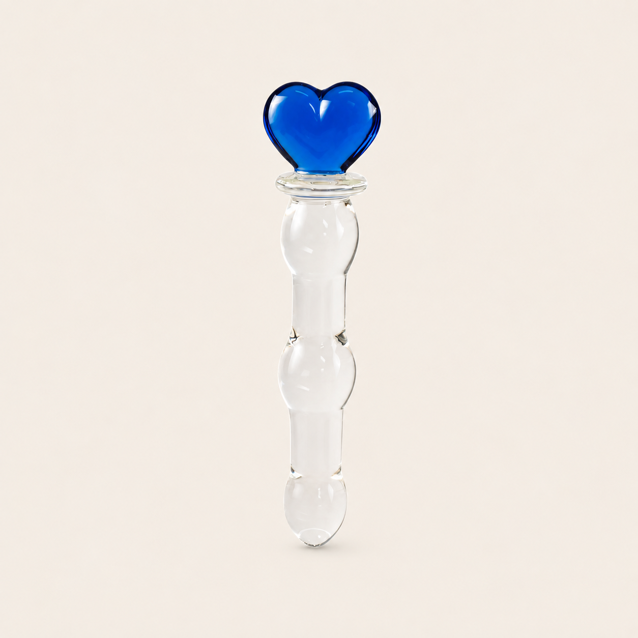 Dildo de Vidrio Blue 18 cm
