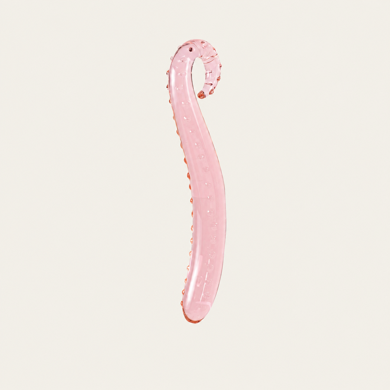 Dildo de Vidrio Blysco Rosado 20 cm