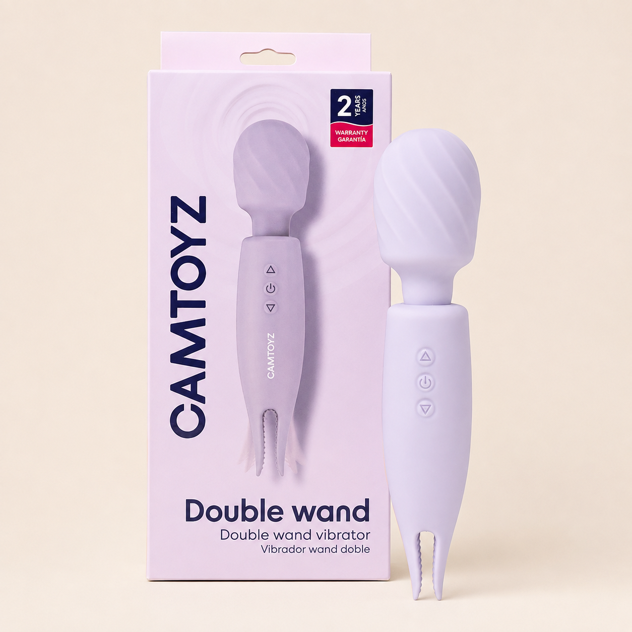 Double Wand Vibrador Wand Doble Camtoyz