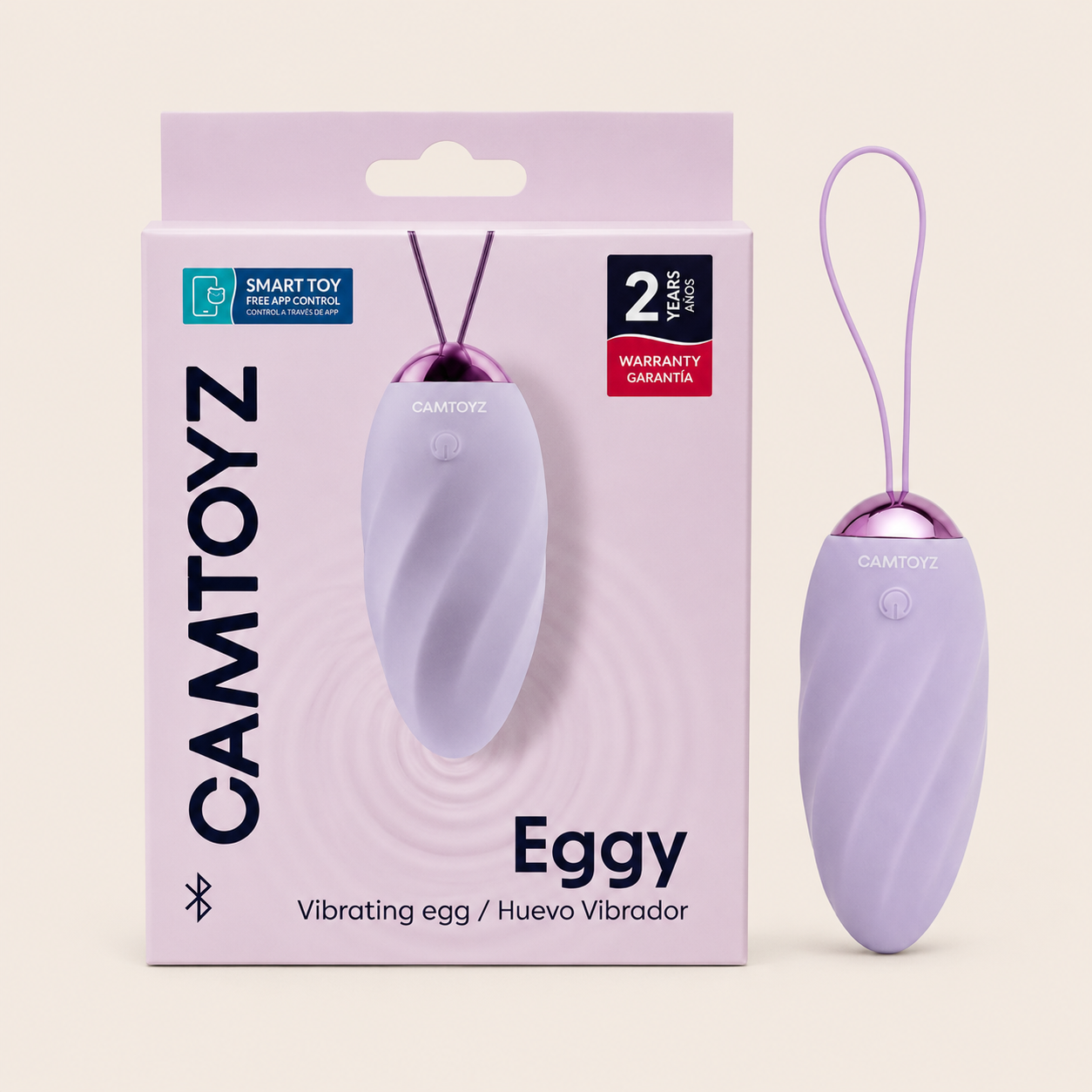 Eggy Huevo vibrador con app Camtoyz