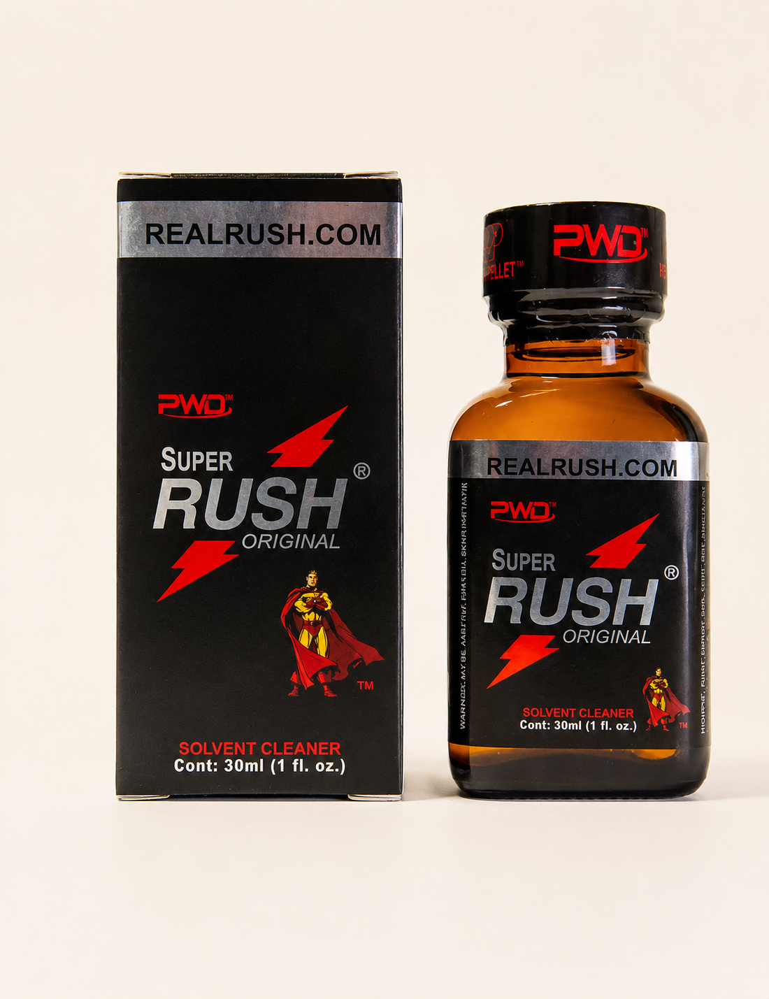 Super Rush Black label 30 ml (Negro)