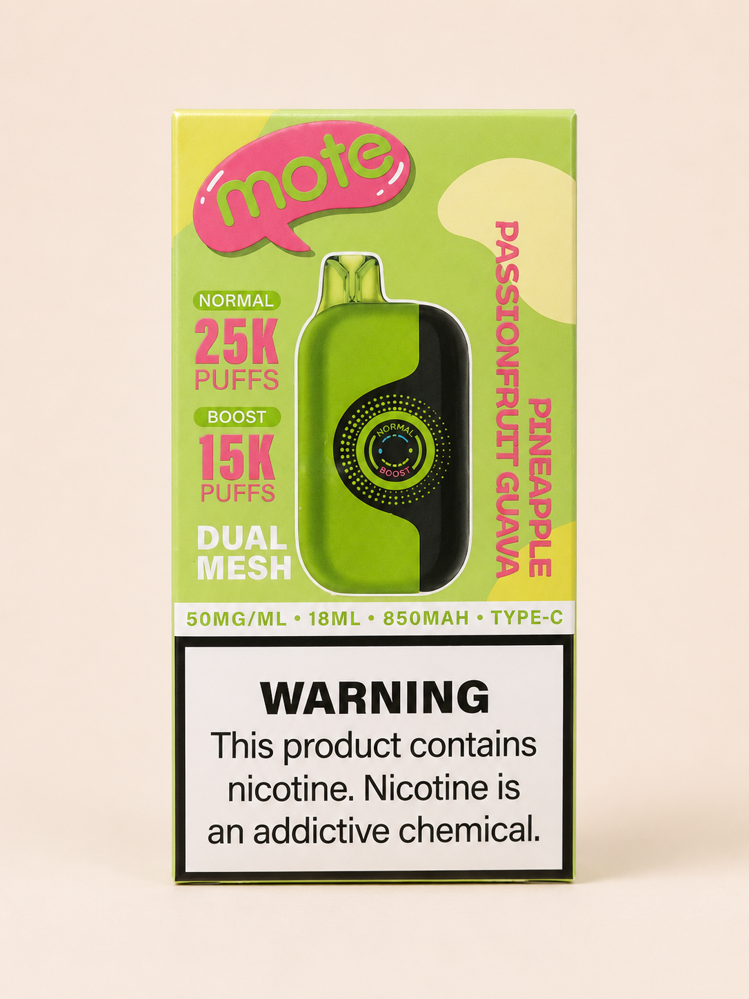 VAPE MOTE 25K PUFFS VERDE