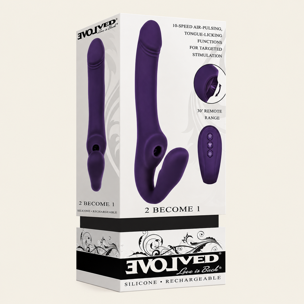Vibrador 2 para 1 Evolved